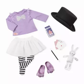 Комплект одежды для куклы – Волшебный трюк – Стиль иллюзионистов нашего поколения Our Generation