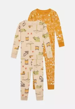 Комплект одежды для сна 2 PACK Carter's, цвет mustard yellow/multi-coloured