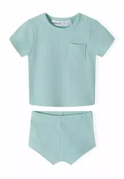 Комплект одежды для сна 2 PIECE SHORT SLEEVE SET MINOTI, цвет mint