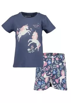 Комплект одежды для сна NIGHTWEAR Blue Seven, цвет c jeansblau einhorn