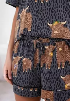 Комплект одежды для сна SHORT SLEEVEREGULAR FIT SET Next, цвет navy hamish
