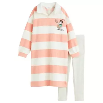 Комплект одежды H&amp;M Printed Minnie Mouse, 2 предмета, светло-оранжевый