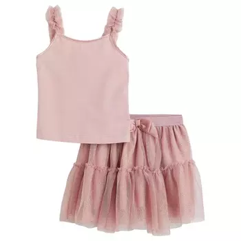 Комплект одежды H&amp;M Tulle, 2 предмета, светло-розовый