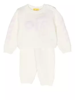 Комплект Off-White Kids Diag, белый