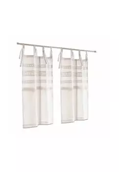 Комплект панельных штор из 2 шт. Aiber белый Loberon