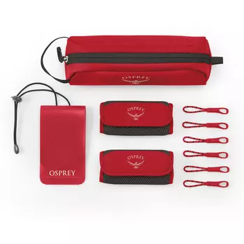Комплект персонализации багажа Osprey, красный