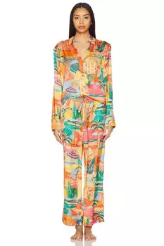 Комплект пижамы "Early night pj set" от Show Me Your Mumu, postcards