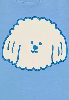 Комплект PLACEMENT DOG SET Leggings Lindex, светло-голубой