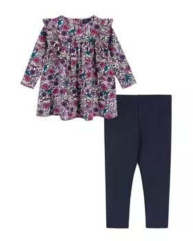 Комплект платьев Andy & Evan с повязкой на голову, синий