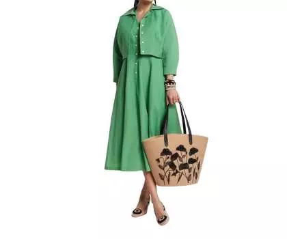 Комплект платьев Peggy зеленого цвета Frances Valentine