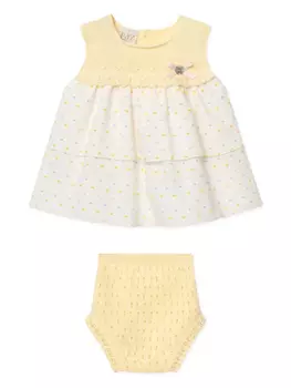 Комплект платьев с цветочным принтом Paz Rodriguez, желтый