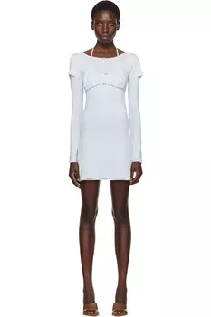 Комплект платьев с наложением Abra, серый