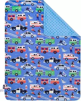 Комплект плюшевого одеяла Wildkin и спортивной сумки Overnighter (Heroes)