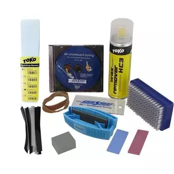 Комплект по уходу за лыжами "стартовый пакет" MARC, красочный