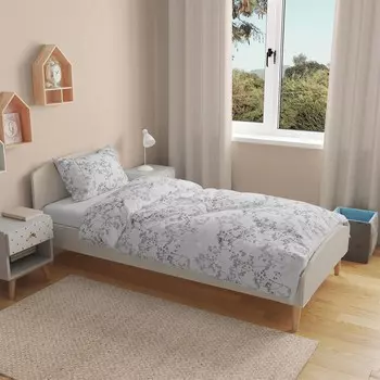 Комплект пододеяльников Evidea Soft Cadare - серый/белый