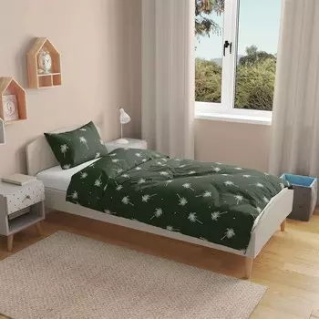 Комплект пододеяльников Evideoa Soft Palm - Зеленый Evidea