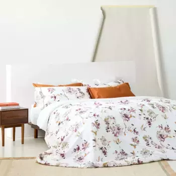 Комплект пододеяльников из хлопка Petal Bassols плотностью 200 нитей, мальва