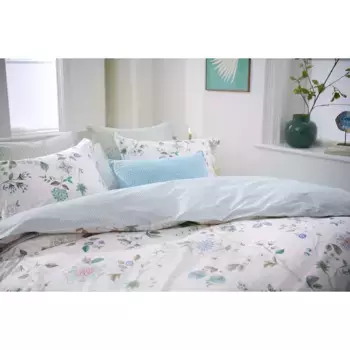 Комплект пододеяльников из хлопка Pip Studio Dancing Flowers, белый