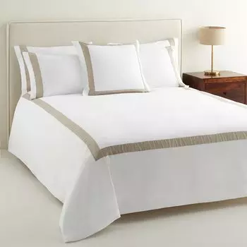 Комплект пододеяльников из хлопка сатен с полосками, 300 ниток El Corte Ingls, крот