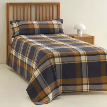 Комплект пододеяльников из хлопковой фланели Bosco El Corte Ingls, синий