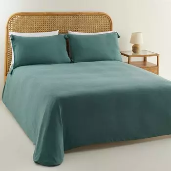 Комплект пододеяльников из марлевого хлопка El Corte Ingls, зеленый