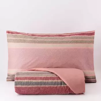 Комплект пододеяльников из шетландского хлопка, 1 квадрат Riviera, красный, размер 1 квадрат