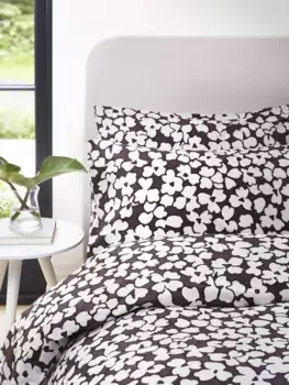 Комплект пододеяльников Jasper Conran London 200 Thread Count Abstract Floral Duvet, цвет chocolate