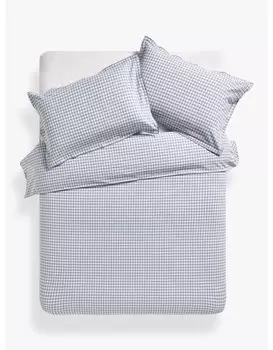 Комплект пододеяльников John Lewis в клетку, синий