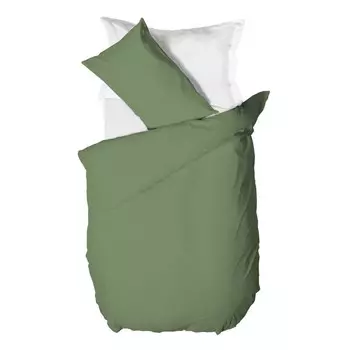 Комплект пододеяльников квадратной формы из хлопка Amo Lacasa, зеленый