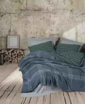 Комплект пододеяльников L'Essentiel Linge de Maison, синий