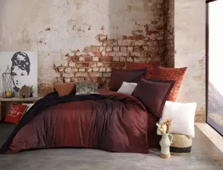 Комплект пододеяльников L'Essentiel Linge de Maison, красный