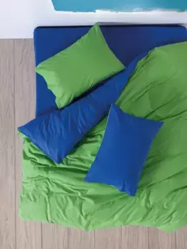 Комплект пододеяльников L'Essentiel Linge de Maison, зеленый