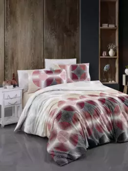 Комплект пододеяльников L'Essentiel Linge de Maison, красный