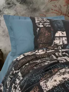 Комплект пододеяльников L'Essentiel Linge de Maison, зеленый