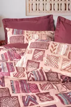 Комплект пододеяльников L'Essentiel Linge de Maison, красный