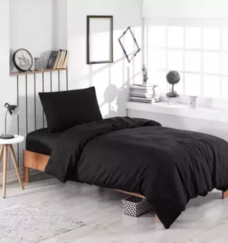 Комплект пододеяльников L'Essentiel Linge de Maison, черный