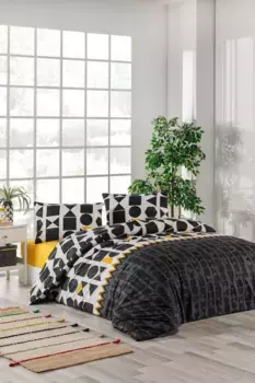 Комплект пододеяльников L'Essentiel Linge de Maison, черный