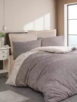 Комплект пододеяльников L'Essentiel Linge de Maison, коричневый