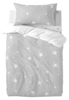 Комплект пододеяльников «маленькая звездочка» Basic, серый