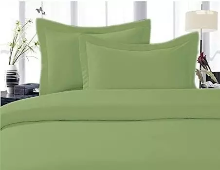 Комплект пододеяльников Super King Plus 120x120 дюймов — легкий одеял из 3 предметов, чехол для постельного белья, декор для кровати, всесезонный, Super King Plus — 1 пуховое одеяло, 2 наволочки для подушек (мох) Saferay Green, Moss