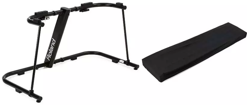 Комплект подставки для клавиатуры Roland KS-G8B с чехлом для клавиатуры Gator GKC-1648 для 88-клавишных клавиатур Roland + Gator KS-G8B=1 GKC-1648=1
