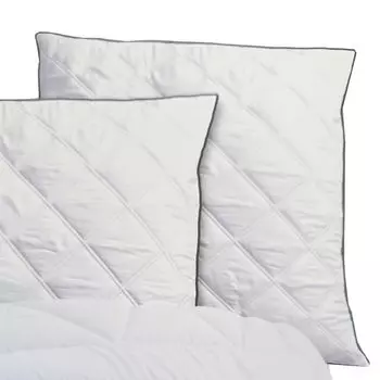 Комплект подушек из 2 противоаллергических подушек из микрофибры размером 80 х 80 см. Подушка для дивана. Подушка для дивана Haus und Deko