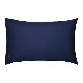 Комплект подушек из хлопкового перкаля для игроков в поло Ralph Lauren Home, темно-синий