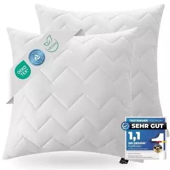 Комплект подушек NORDIC 50x50, двойная упаковка Sei Design Heimtextilien