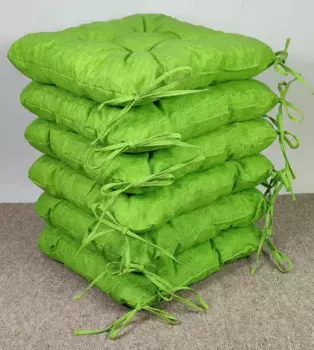 Комплект подушек Rattani, зеленый