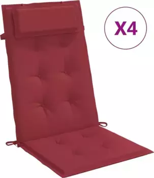 Комплект подушек The Living Store, красный