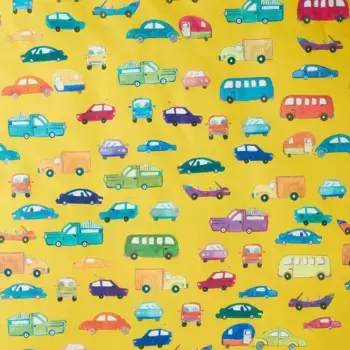 Комплект Покрывала "Машинки" 180X280 Bassetti, желтый