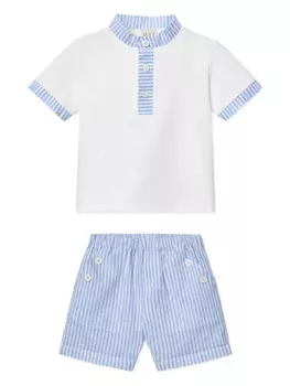 Комплект полосатых шорт Paz Rodriguez, белый