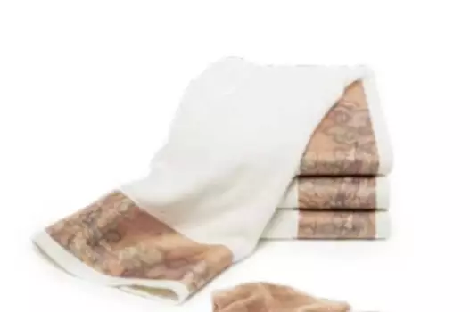 Комплект полотенец Alviero Martini Geo Classic, 5 предметов, айвори