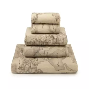 Комплект полотенец Alviero Martini Geo Classic, 5 предметов, бежевый